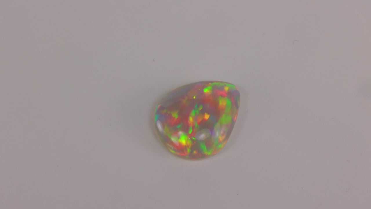 Pear Shape Cabochon Cut Opal 7.12 Carats