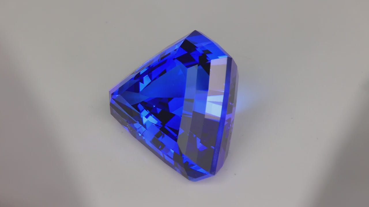 Stepped Shield Cut Tanzanite 45 Carats