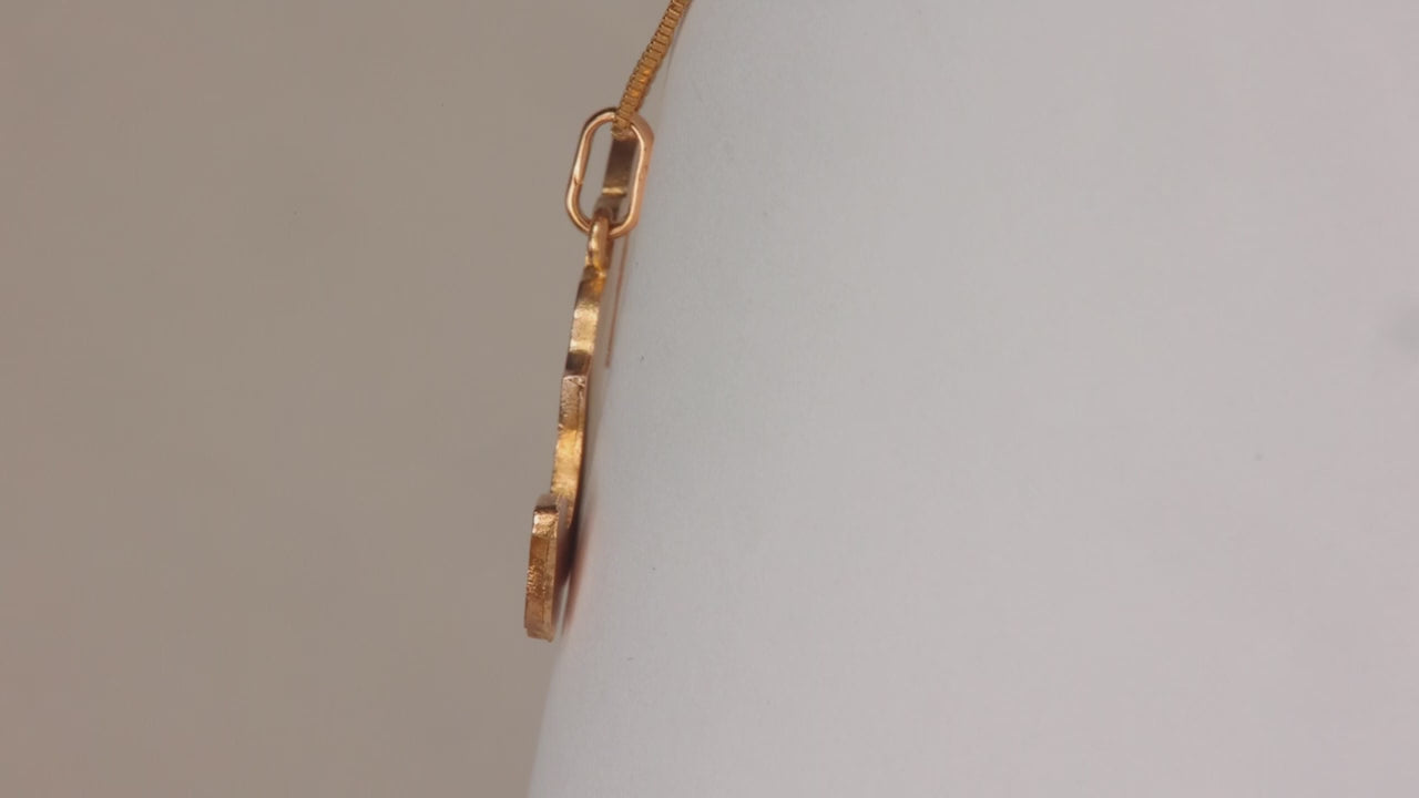 14K Yellow Gold Mexico Pendant/Charm