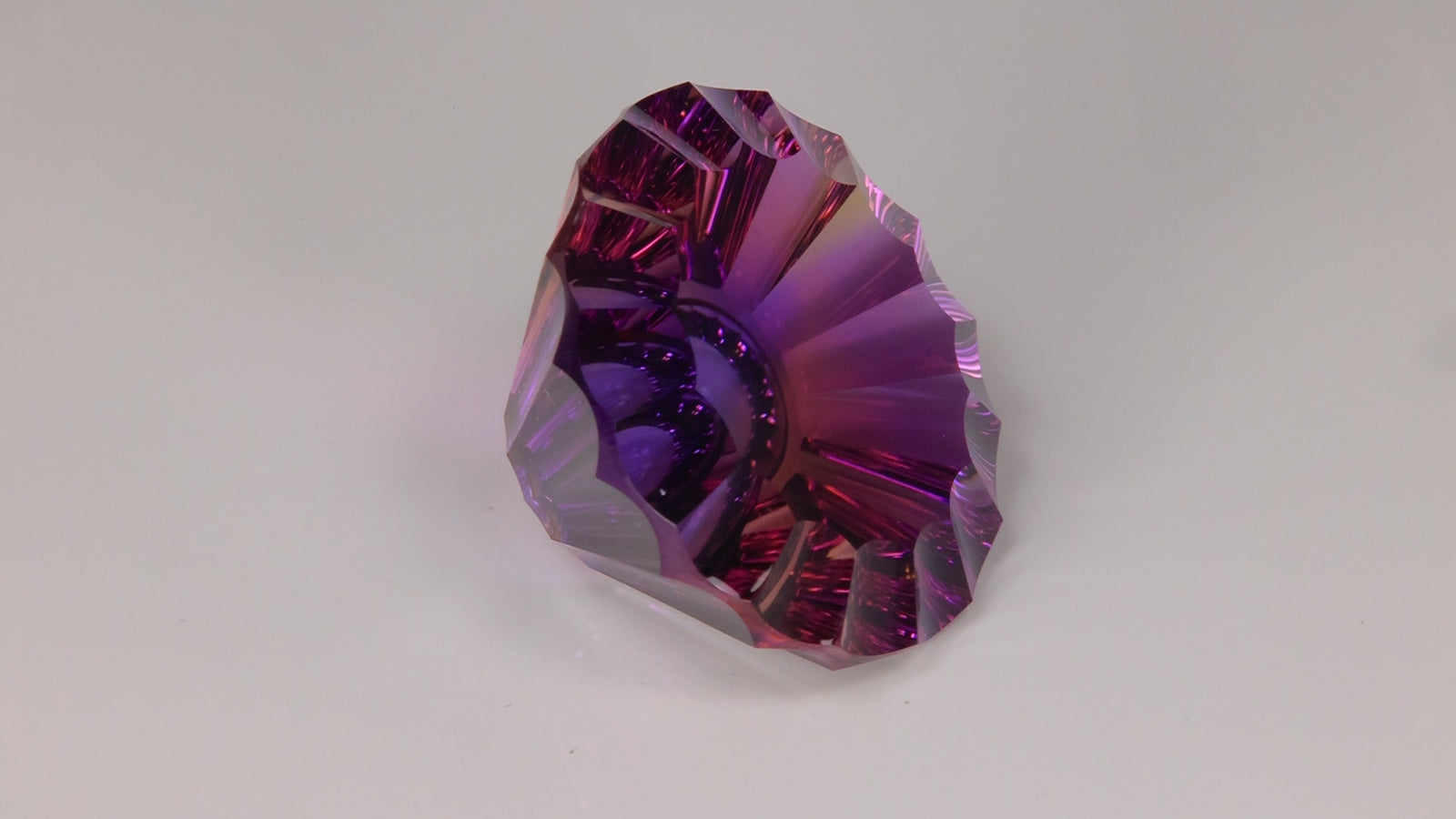 Fantasy Round Cut Ametrine 67.93 Carats