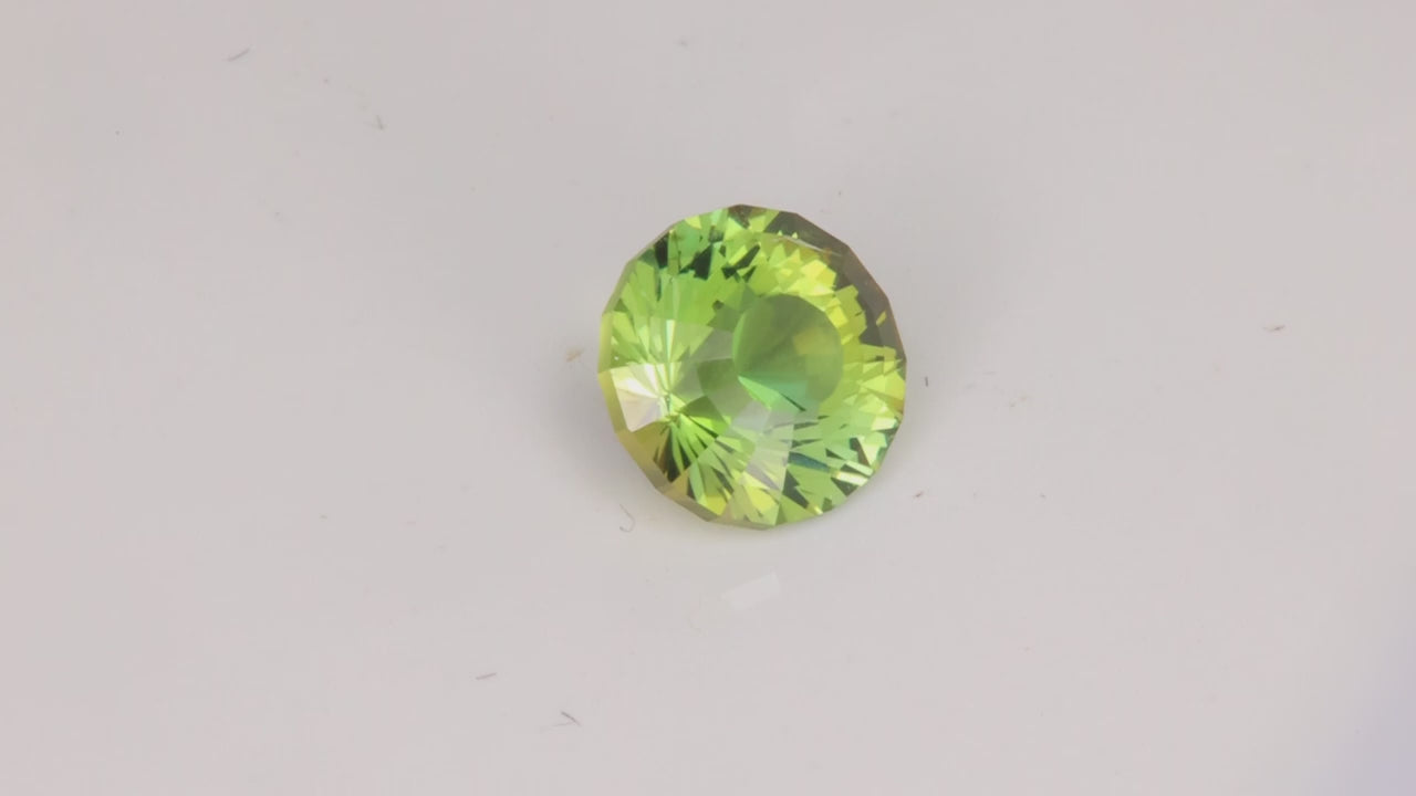Round Brilliant Cut Fancy Tanzanite 1.55 Carats