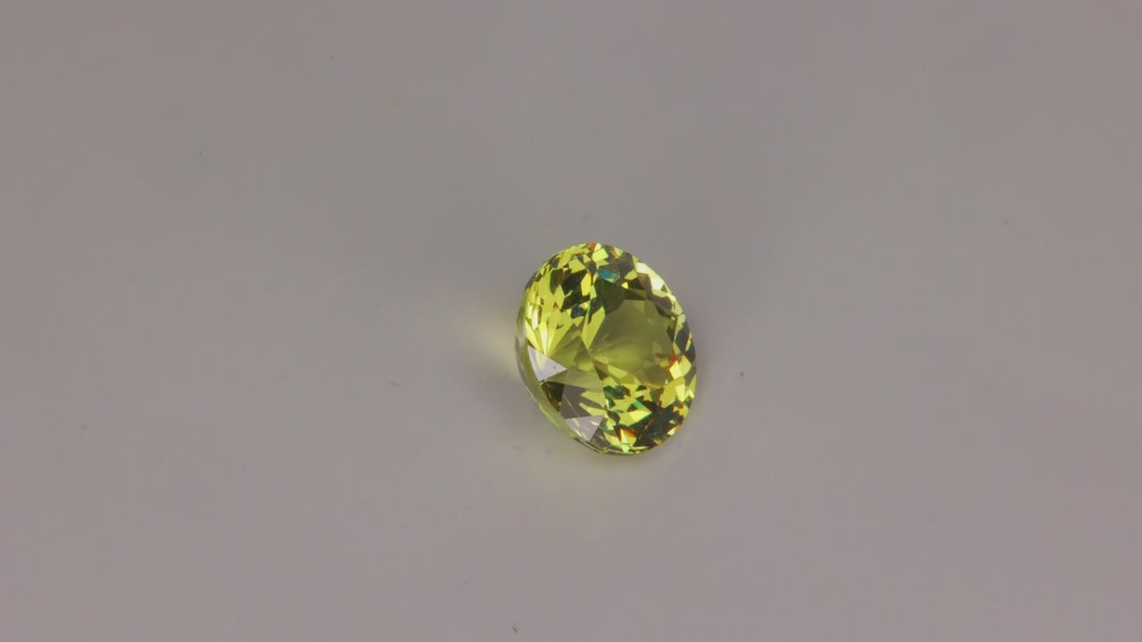 Round Brilliant Cut Mali Garnet 2.79 Carats