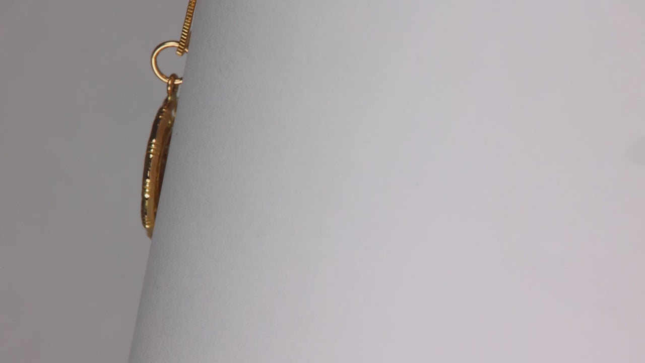 14K Yellow Gold Chinese Symbol Pendant