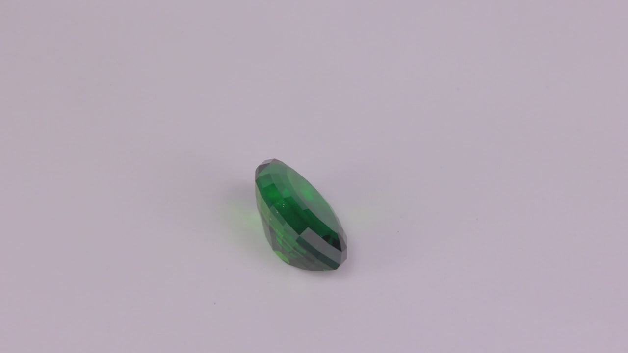 Stepped Marquise Cut Chrome Tourmaline 4.10 Carats