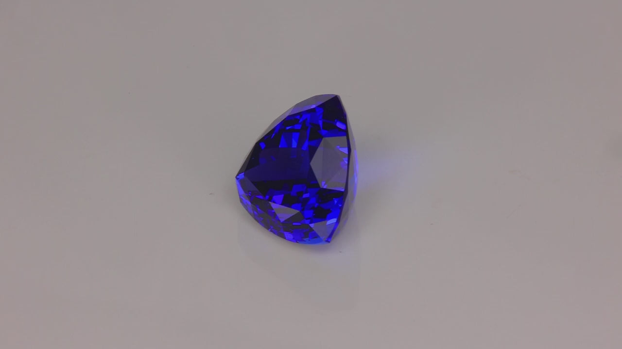 Trilliant Cut Tanzanite 12.30 Carats