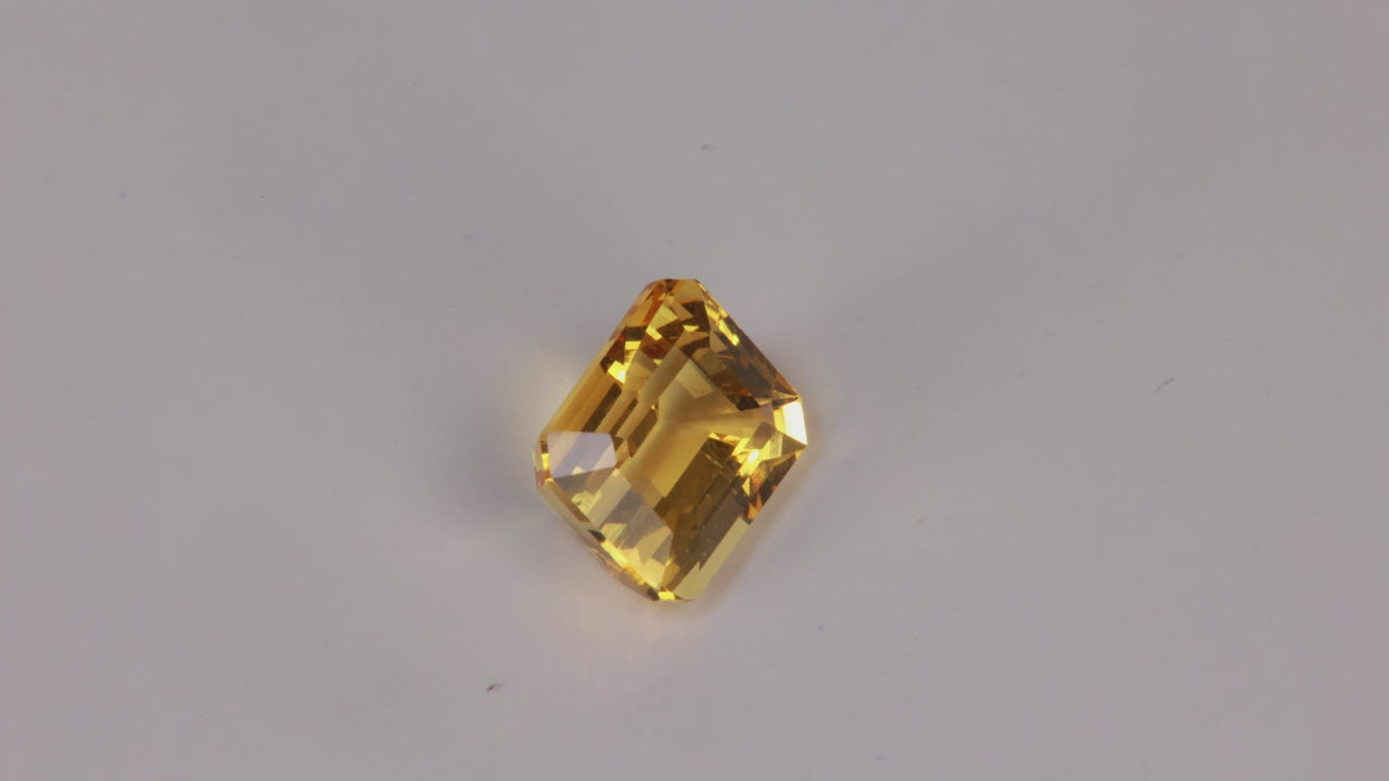 Emerald Cut Golden Beryl (Heliodor) 2.02 Carats