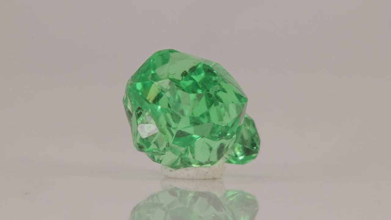 3.67ct Gemmy Tsavorite Garnet Crystal From Tanzania
