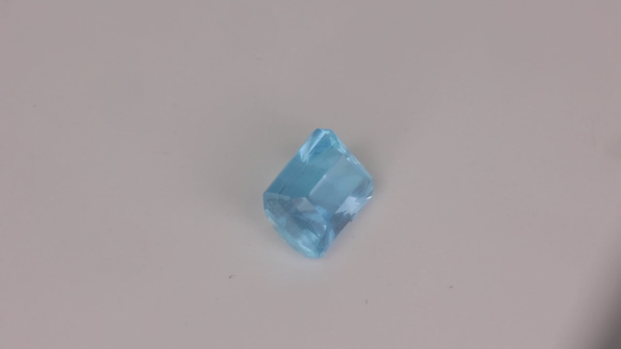 Barion Emerald Cut Aquamarine 2.08 Carats