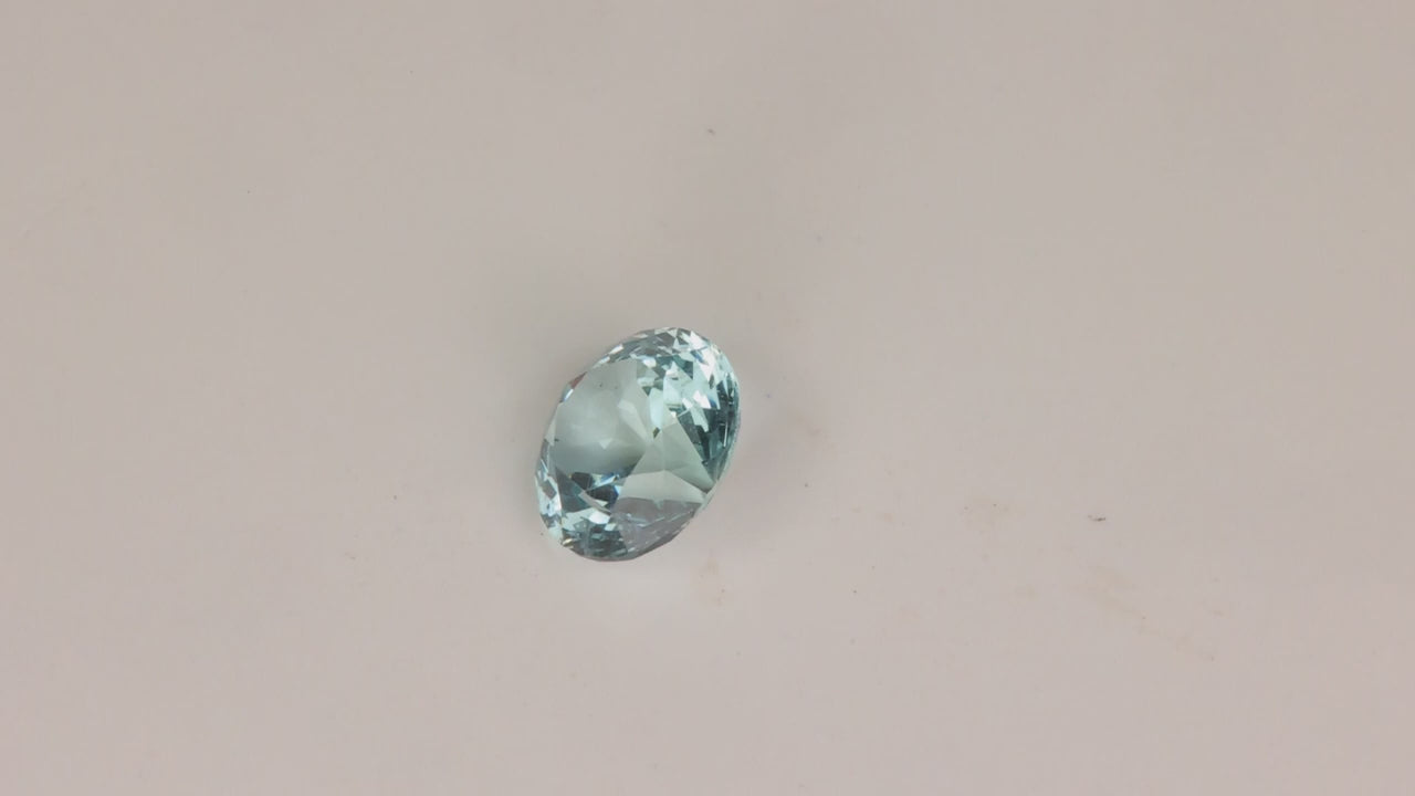 Round Brilliant Cut Montana Sapphire 1.29 Carats