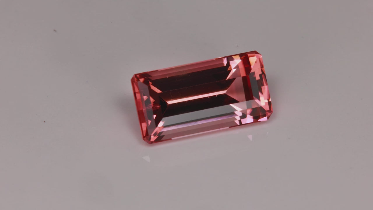 Emerald Cut Tourmaline 6.28 Carats