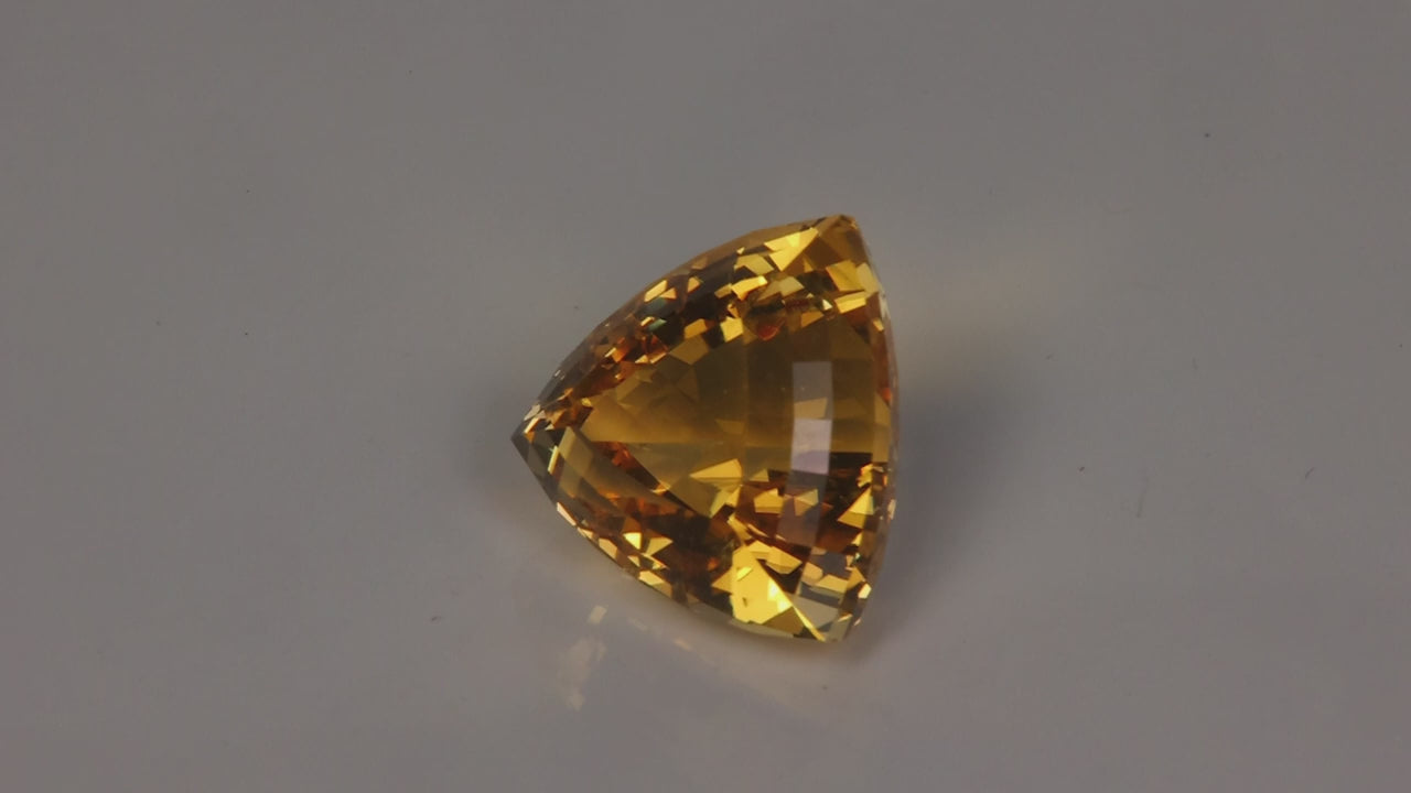 Trilliant Cut Scapolite From Tanzania 17.38 Carats