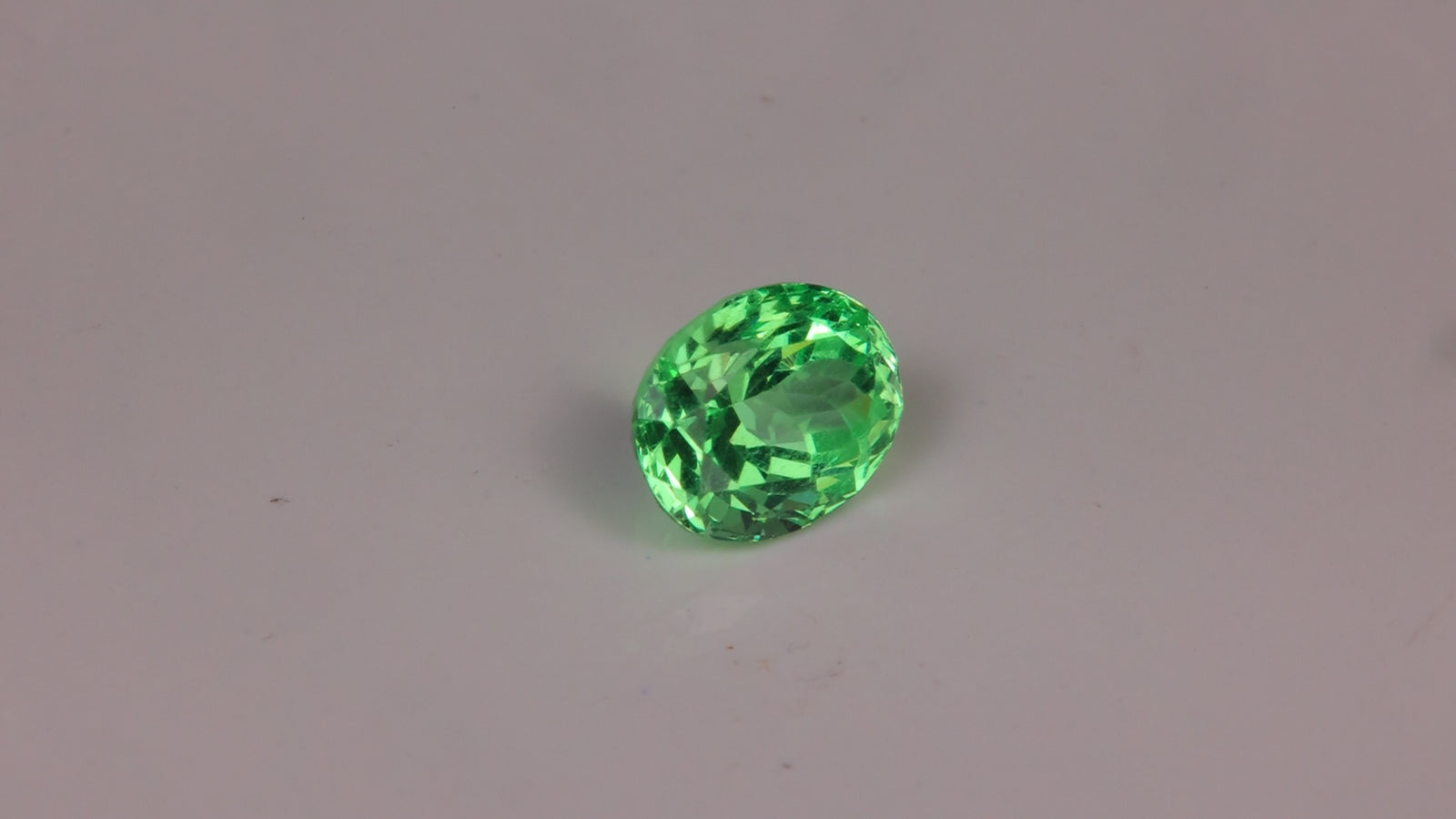 Oval Cut Merilani Mint Garnet 1.71 Carats