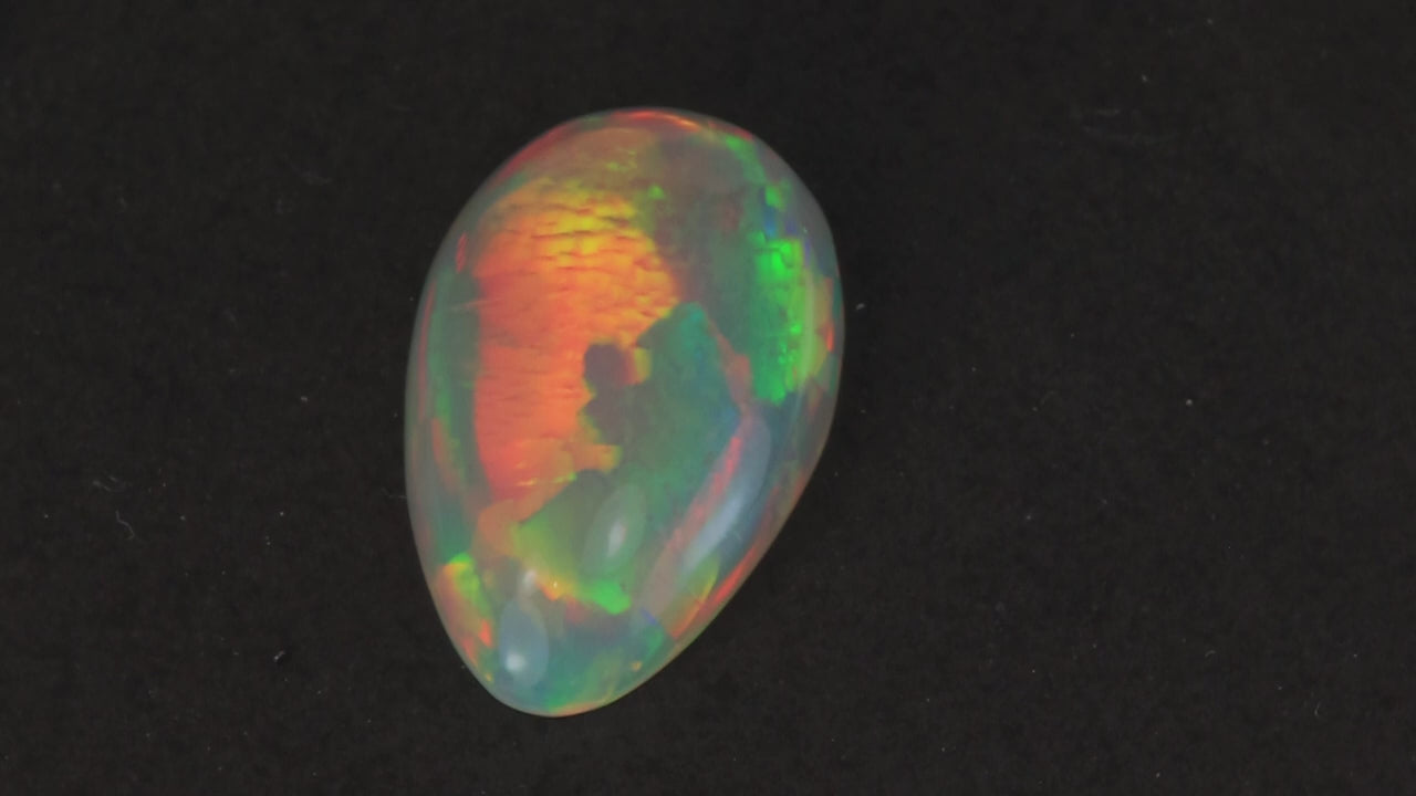 Pear Shape Cabochon Cut Opal 8.95 Carats