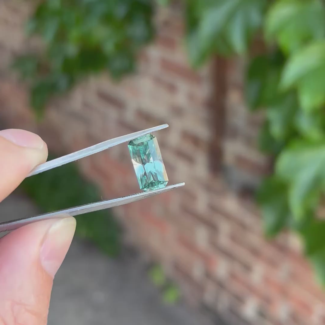 Barion Style Emerald Cut Aquamarine from Tanzania 5.94cts