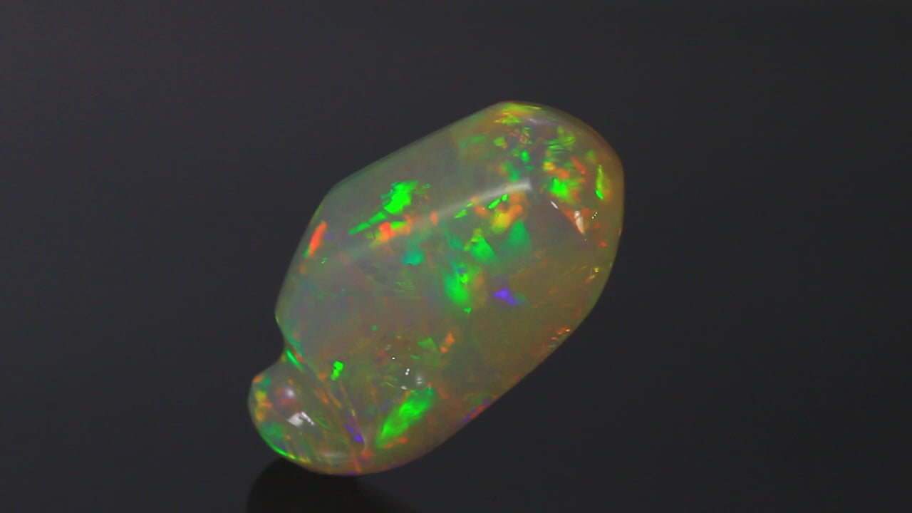 Exceptional Colors Freeform Welo Opal 22.80 Carats