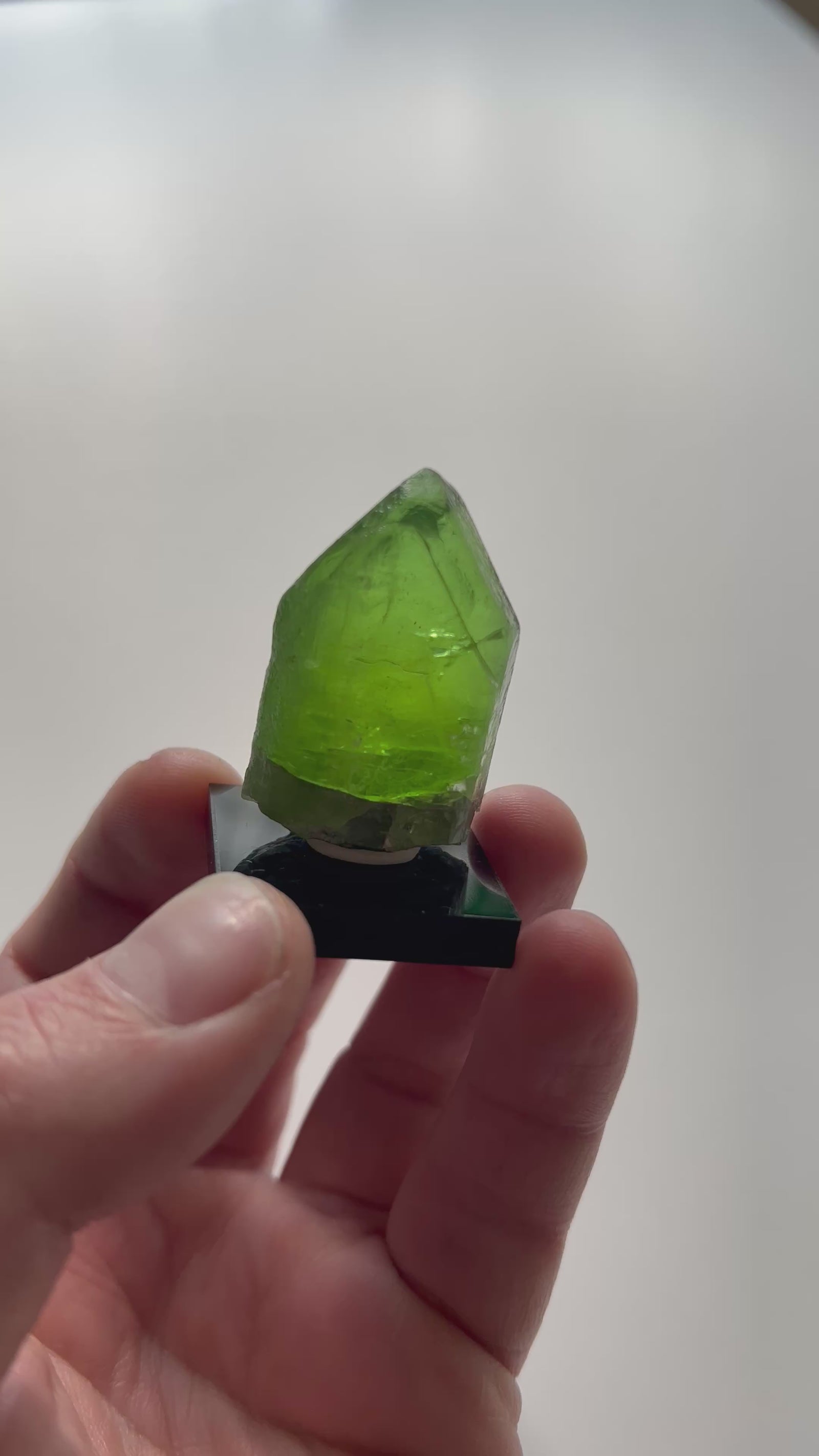 Large Peridot Crystal from Pakistan – 43.66g