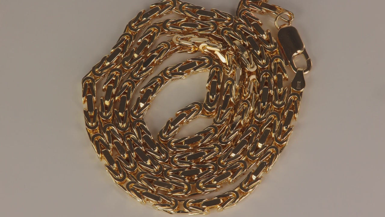 14K Yellow Gold Wheat Chain 22"*