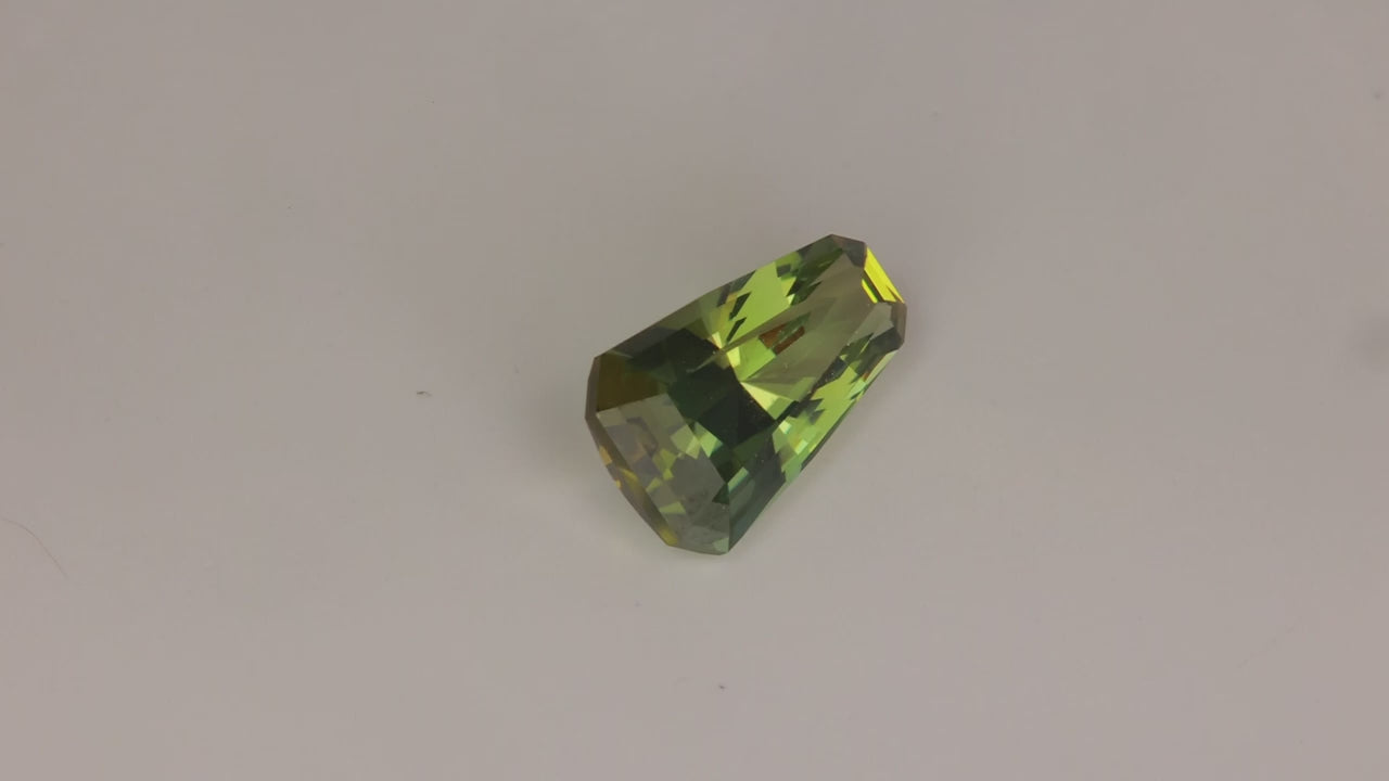 Tapered Barion Cut Fancy Tanzanite 3.45 Carats