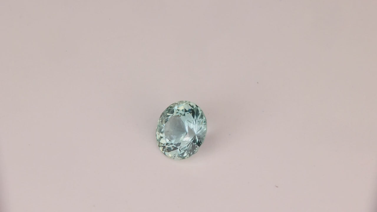 Round Brilliant Cut Montana Sapphire 1.27 Carats