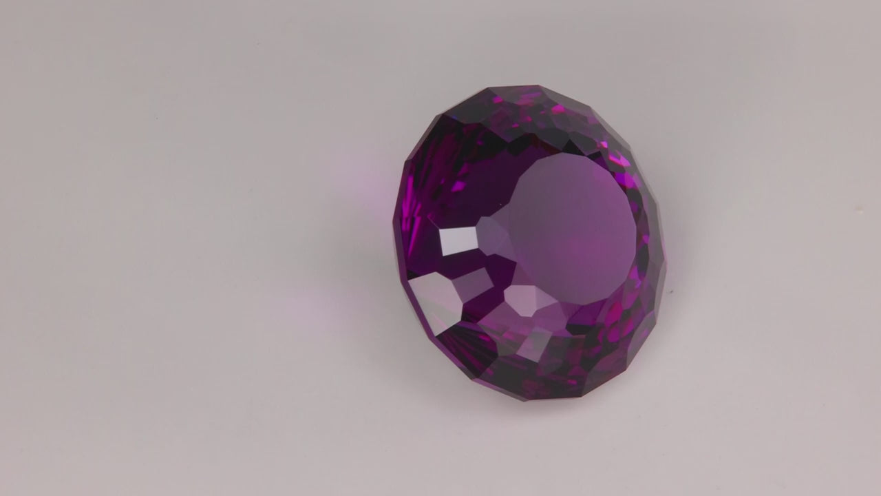 Round Mixed Cut Amethyst 32.61 Carats