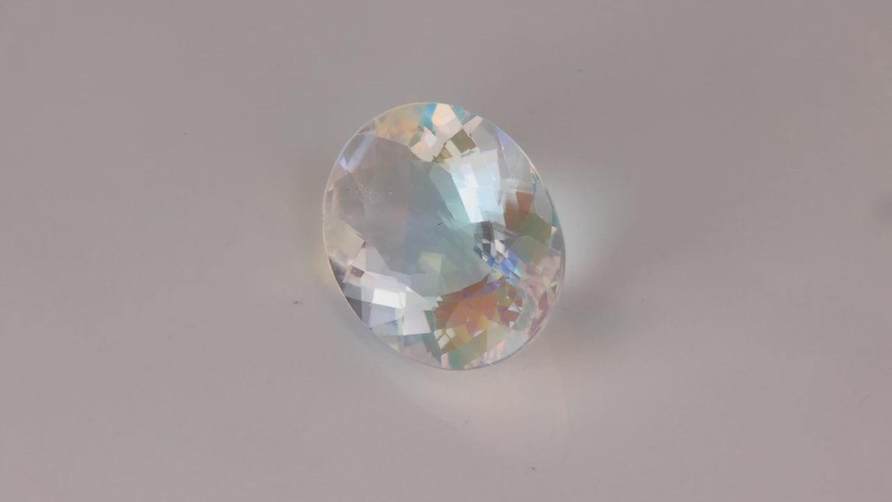 Oval Cut Moonstone From Madagascar 6.49 Carats