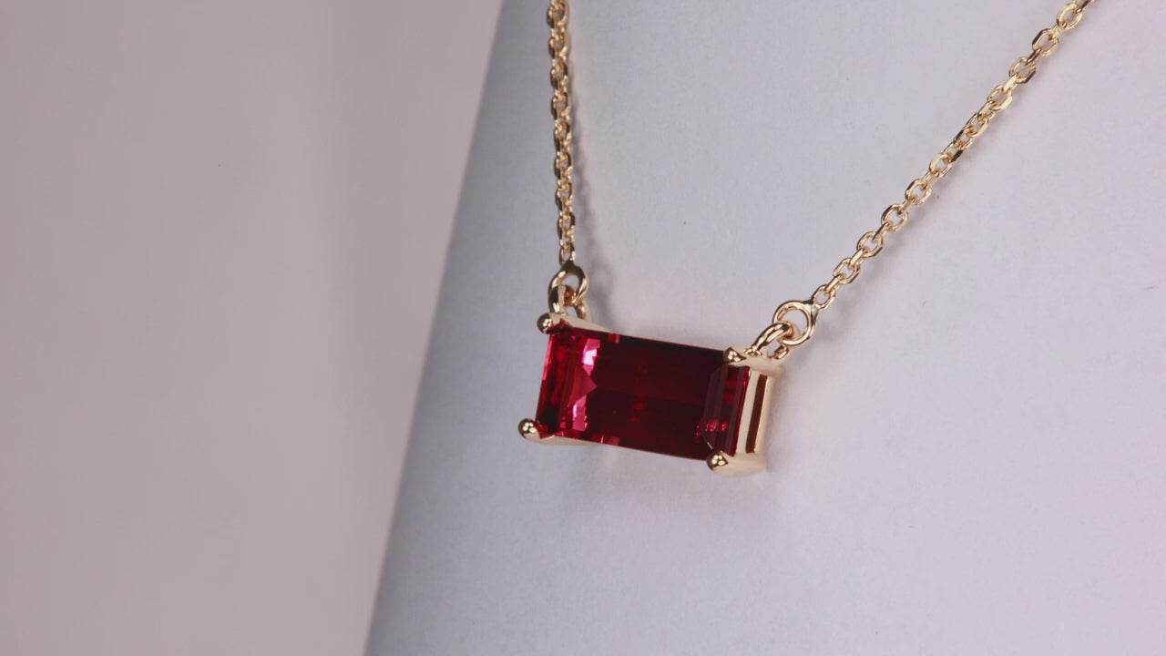 14K Yellow Gold Tourmaline Necklace 3.84cts