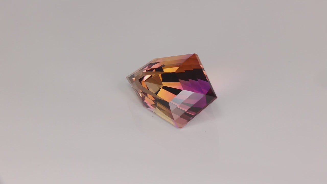 Stepped Kite Ametrine From Bolivia 40.23 Carats