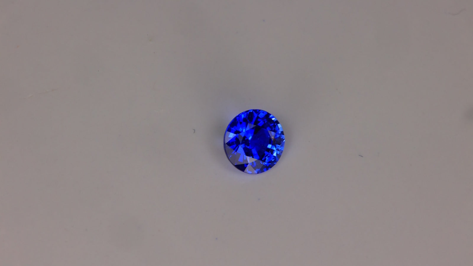 Round Brilliant Cut Sapphire .63 Carats