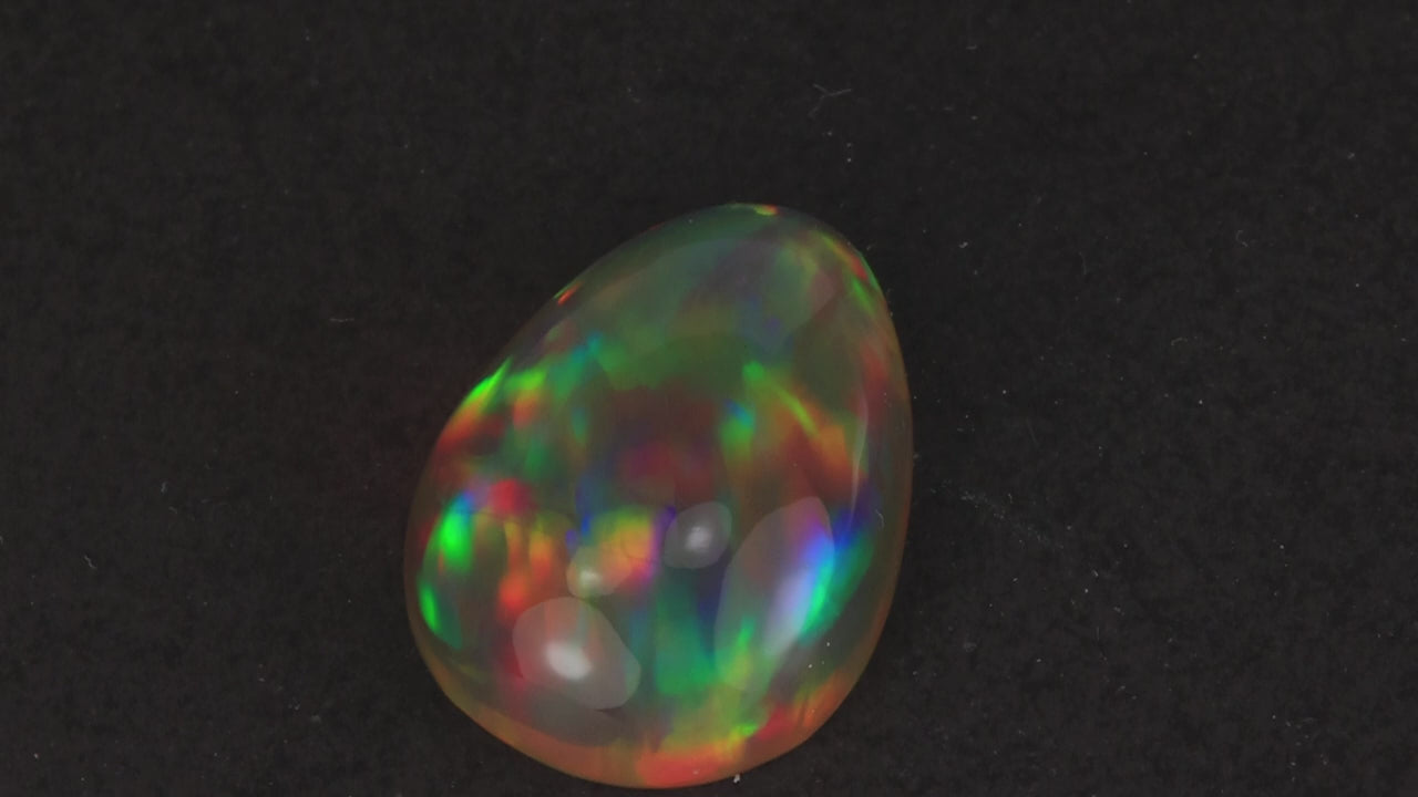 Pear Shape Cabochon Cut Opal 10.40 Carats