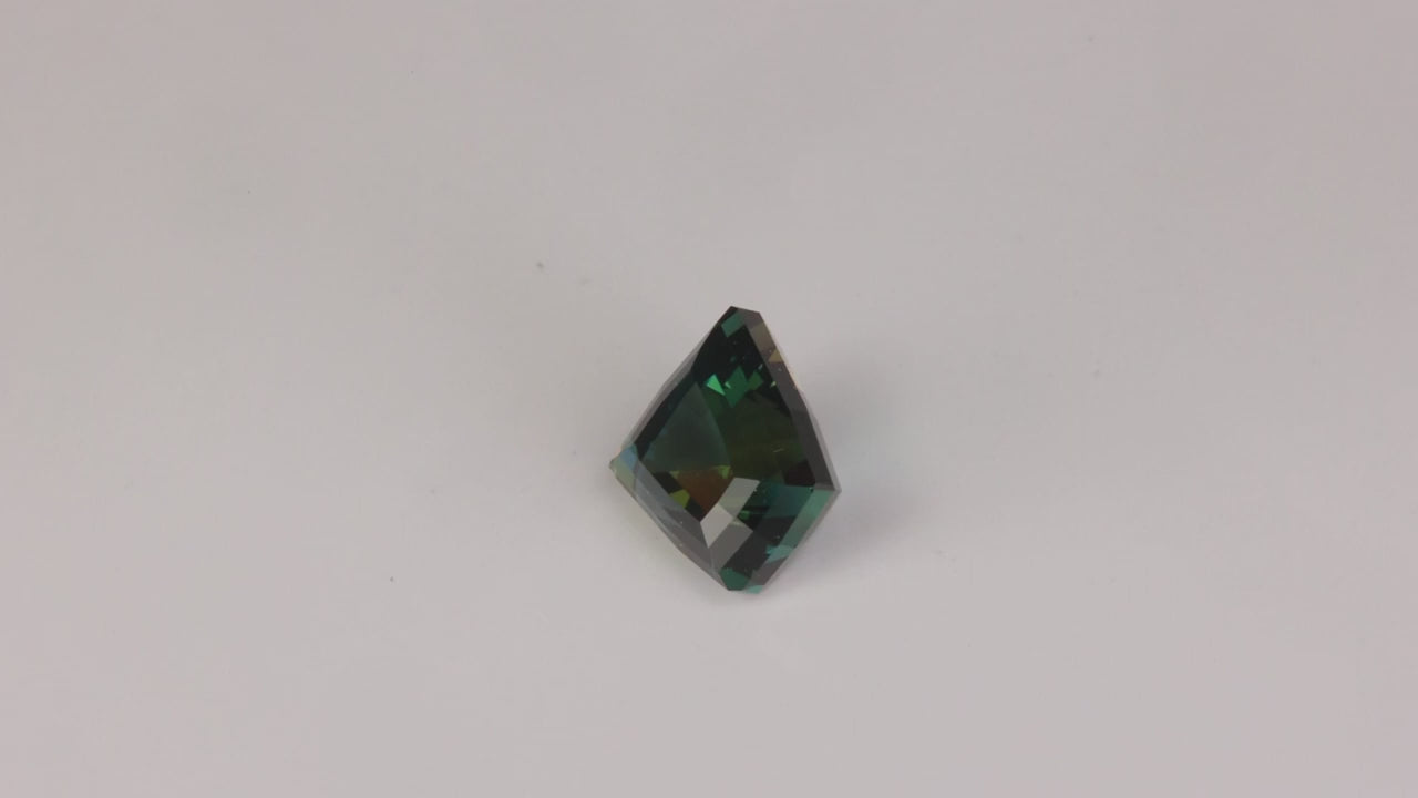 Stepped Keystone Cut Natural Tanzanite 3.16 Carats