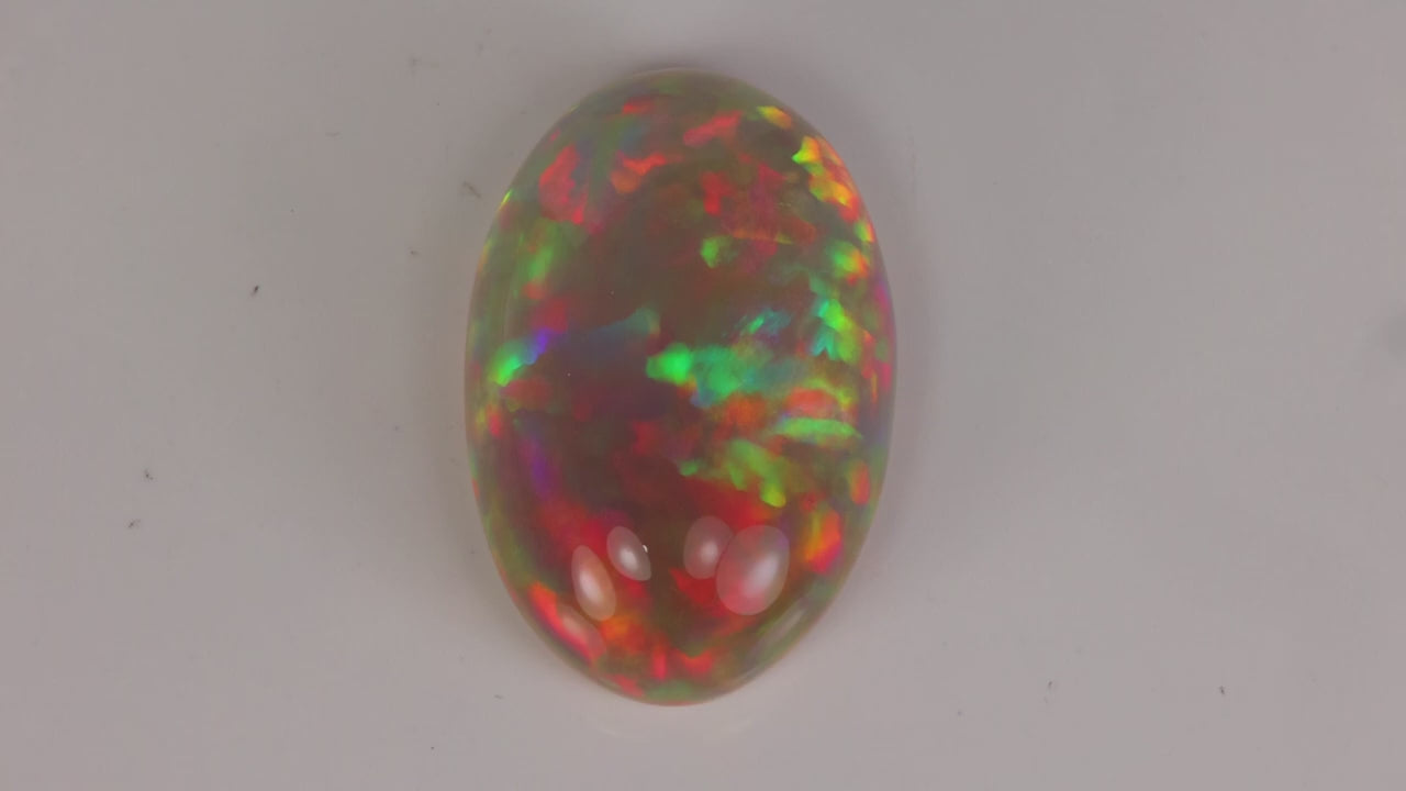 Oval Cabochon Cut Opal 13.15 Carats