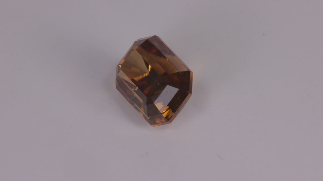 Emerald Cut Zircon 4.56 Carats