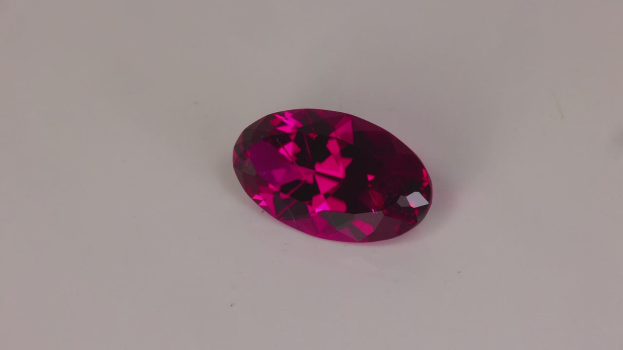 Oval Cut Rubellite Tourmaline 4.49 Carats