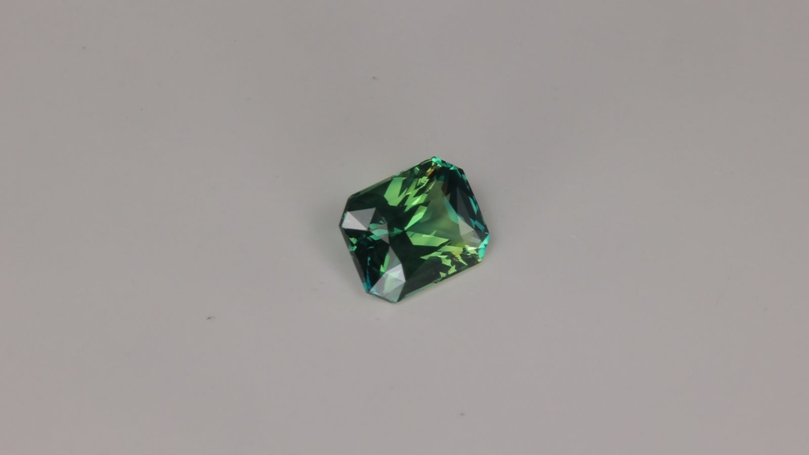 Radiant Emerald Cut Sapphire 2.35 Carats NATURAL UNHEATED COLOR