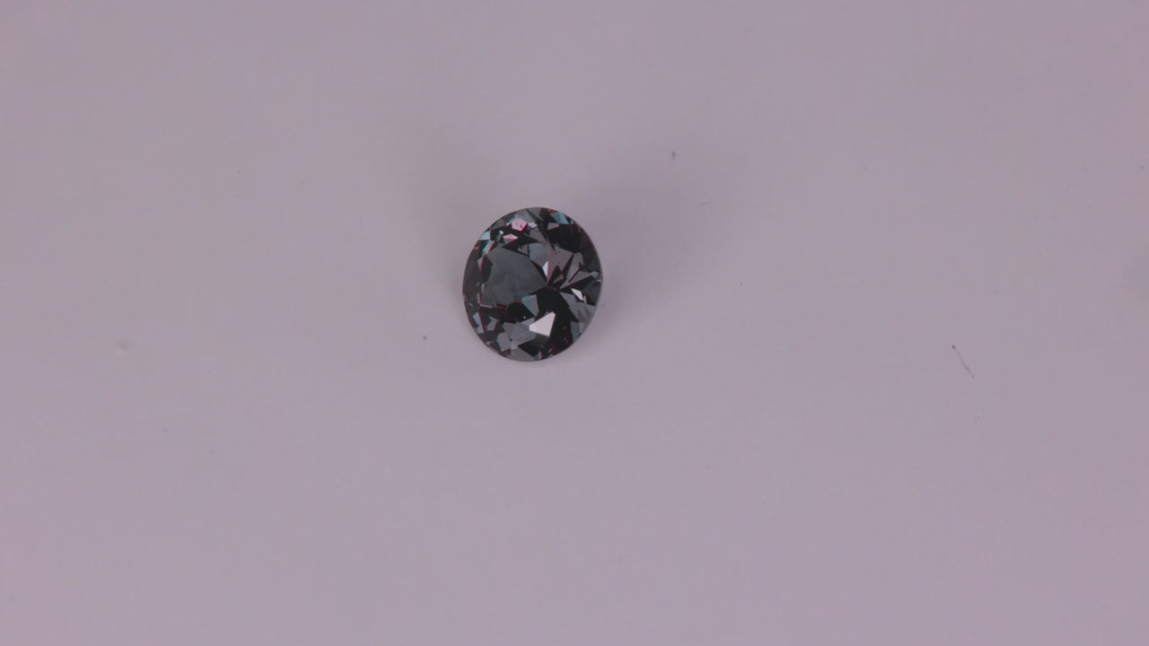 Color Change Garnet Round Cut 1.47 Carats
