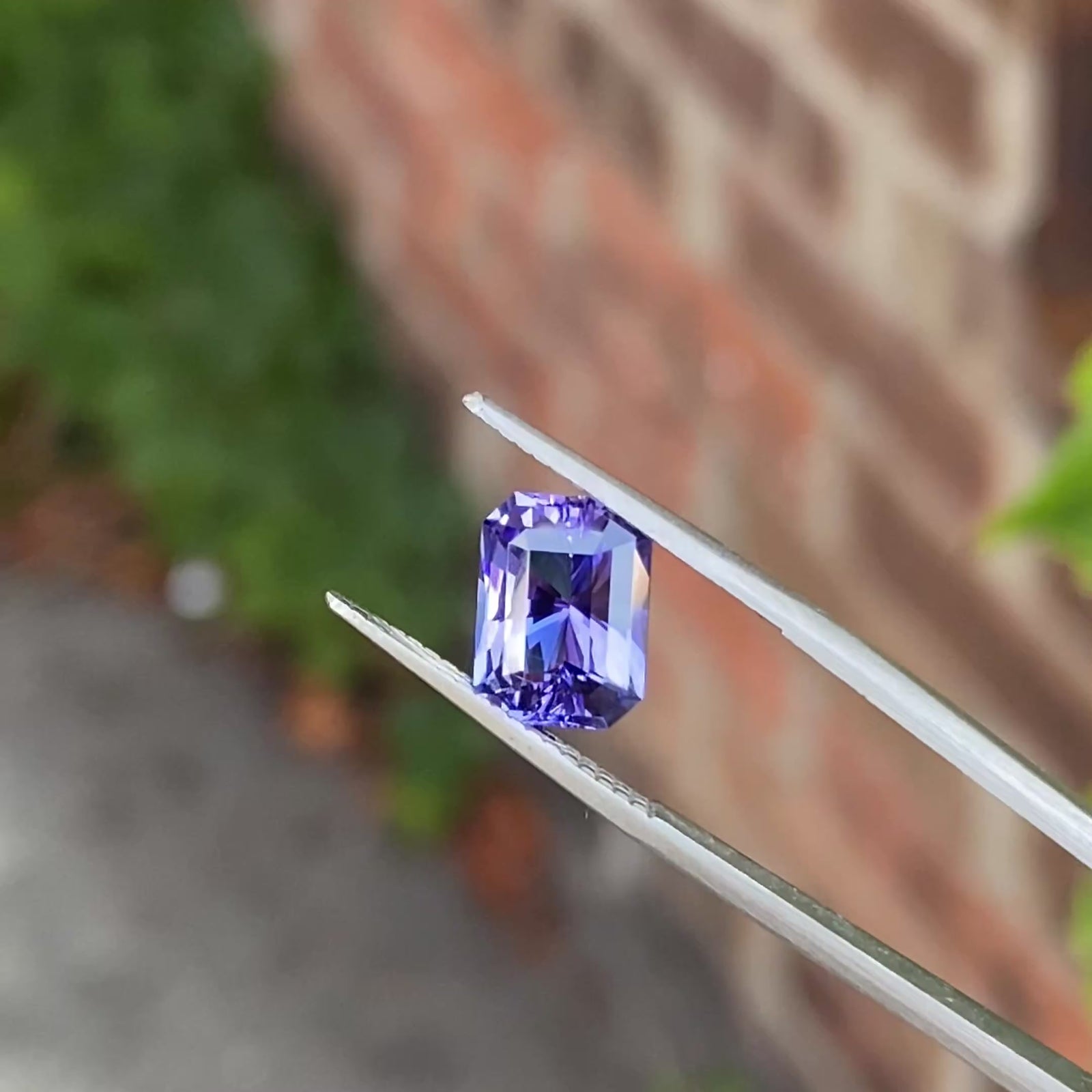 Brilliant Style Emerald Cut Tanzanite 2.10 Carats