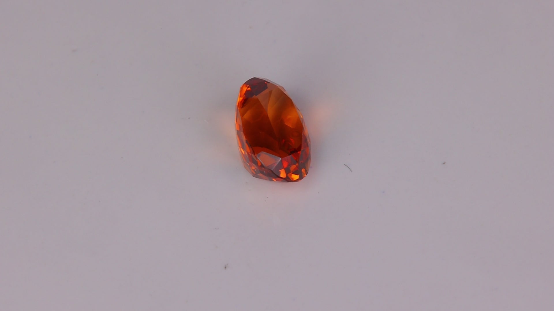 Oval Cut Malaya Garnet From Tanzania 1.55 Carats