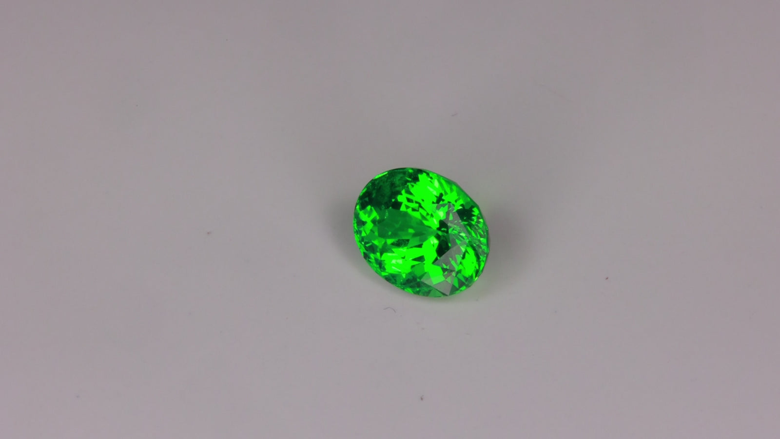 Oval Cut Tsavorite Garnet 3.36 Carats