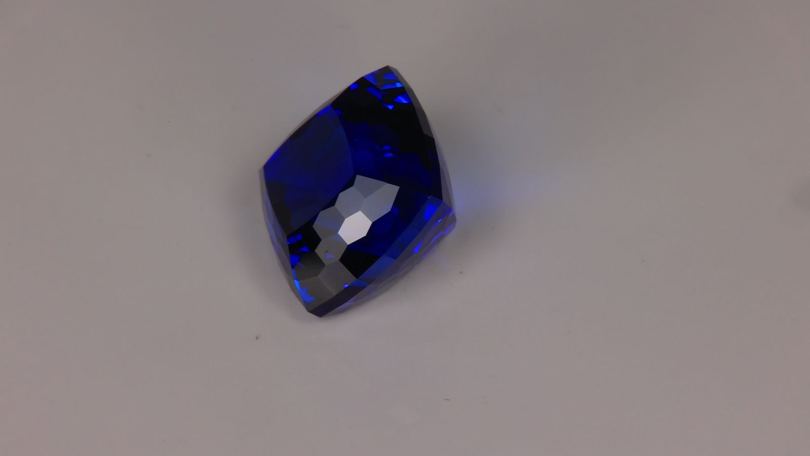 HIDDEN GEM | Square Portuguese Cushion Cut Tanzanite 24.94 Carats