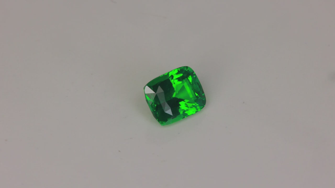 Emerald Cut Tsavorite Garnet 1.15 Carats