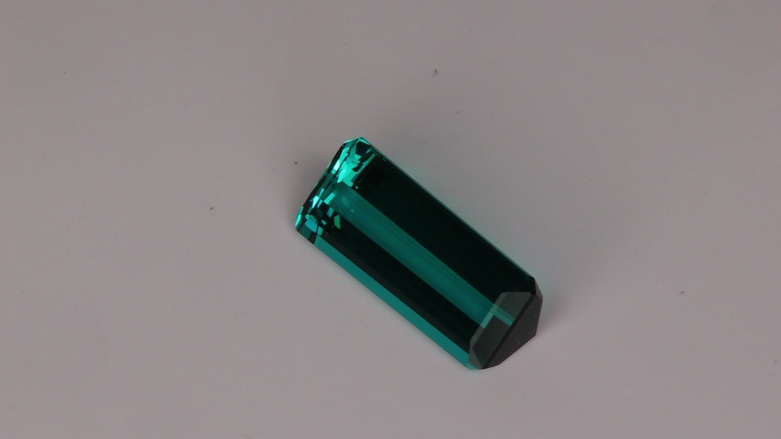 Indicolite tourmaline gemstone