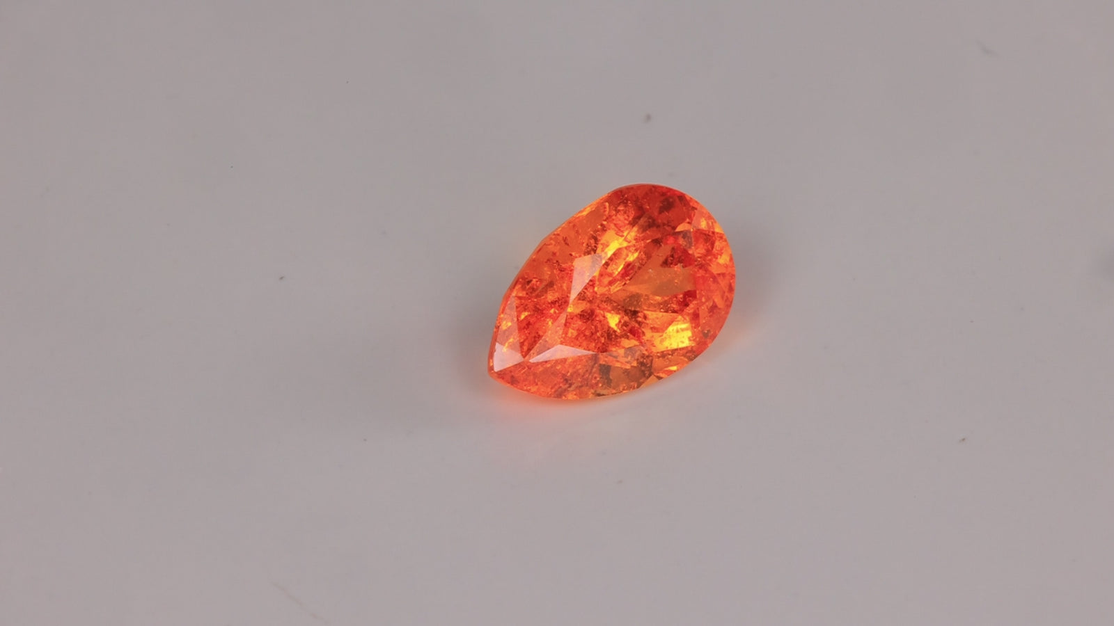 Pear Shape Spessartite Garnet 2.31 Carats