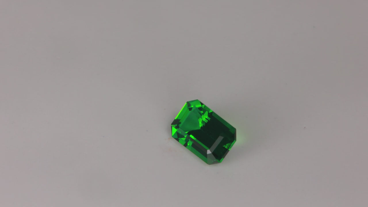 Emerald Cut Chrome Tourmaline 1.26 Carats