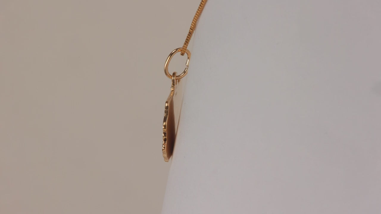 14K Yellow Gold Pennsylvania Pendant/Charm