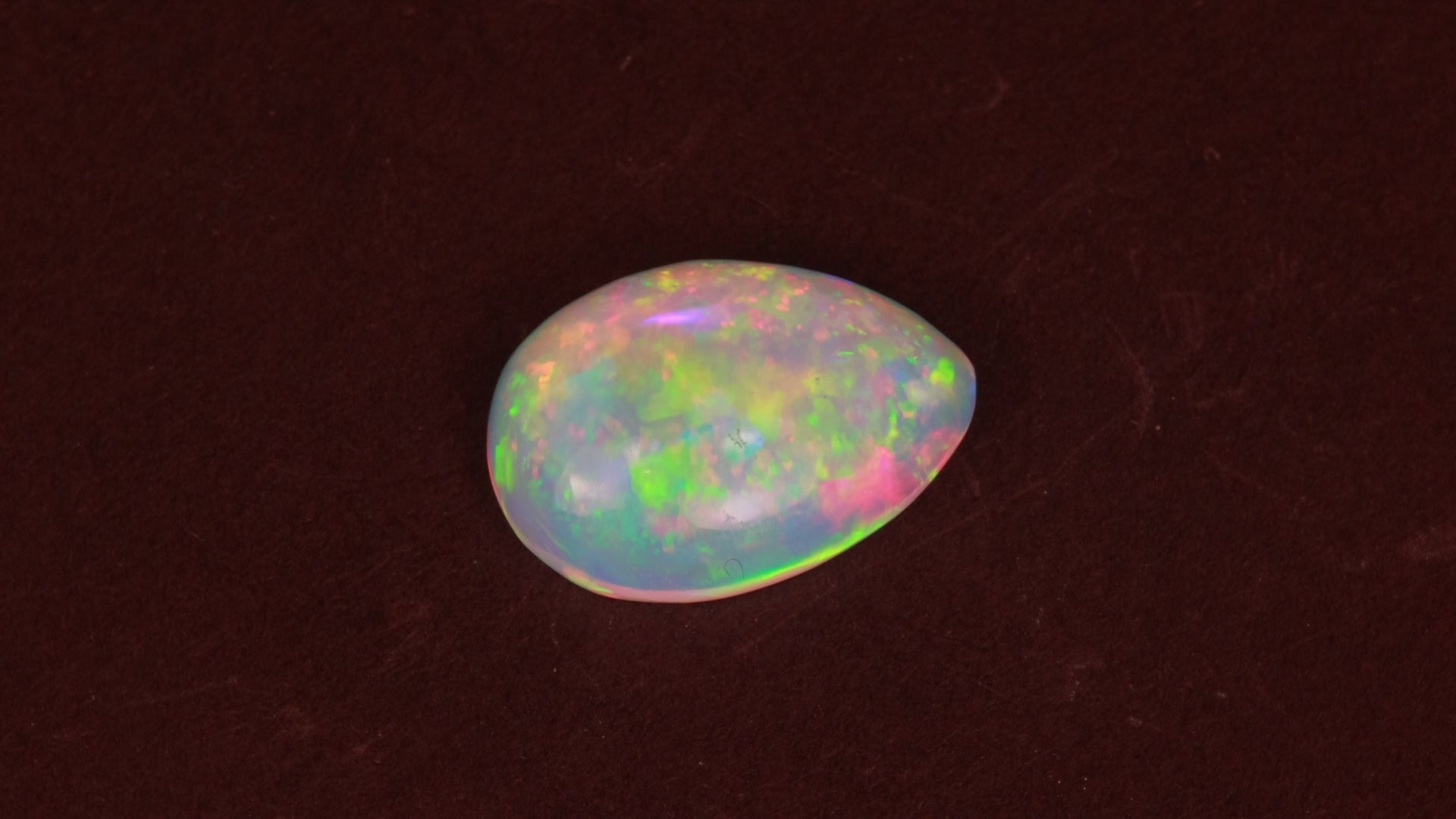 Pear Shape Cabochon Cut Opal 9.46 Carats