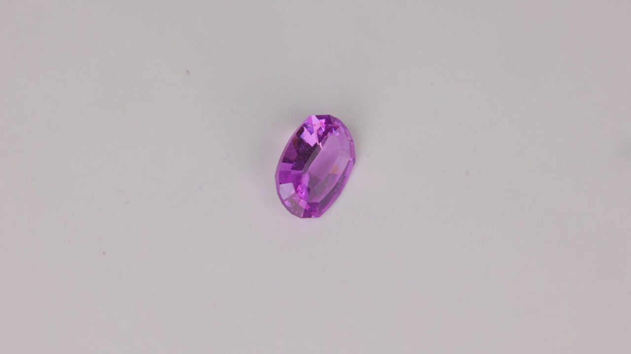 Oval Mixed Brilliant Cut Sapphire 1.06 Carats