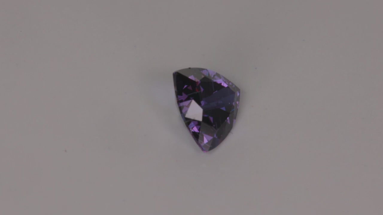 Color Change Garnet Trilliant 1.48 Carats