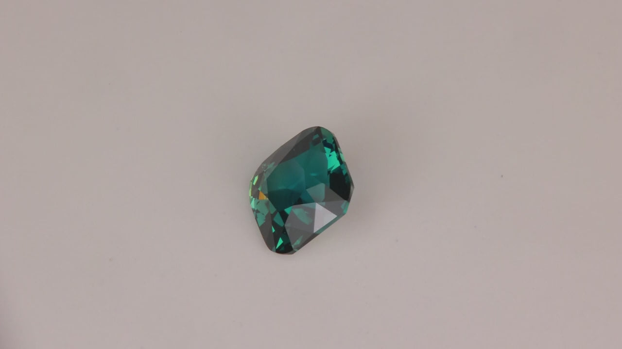 Square Cushion Cut Sapphire 2.09 Carats