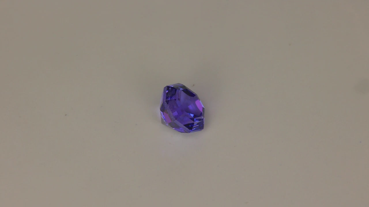 Octagonal Brilliant Tanzanite 1.32 Carats