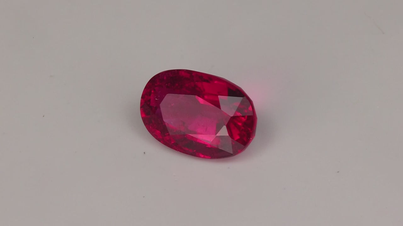 Oval Cut Rubellite Tourmaline 2.27cts